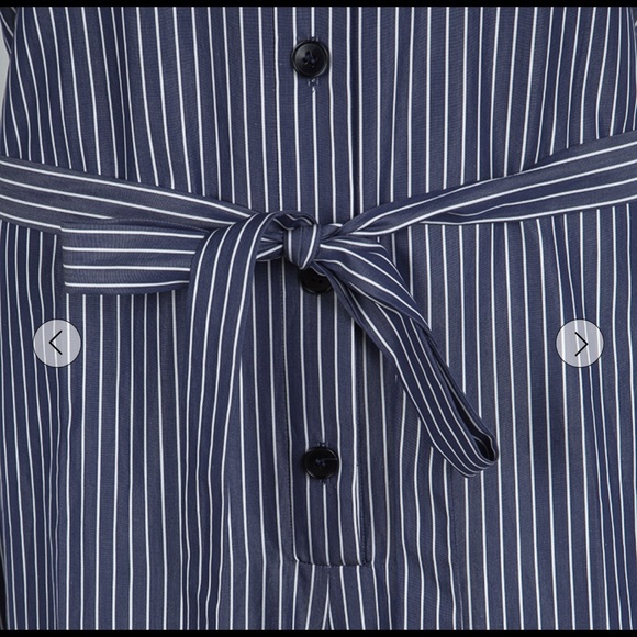 STELLA MCCARTNEY BLUE PINSTRIPE JUMPSUIT - Picture 4 of 4